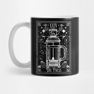 The French Press Coffee Tarot Card Mug